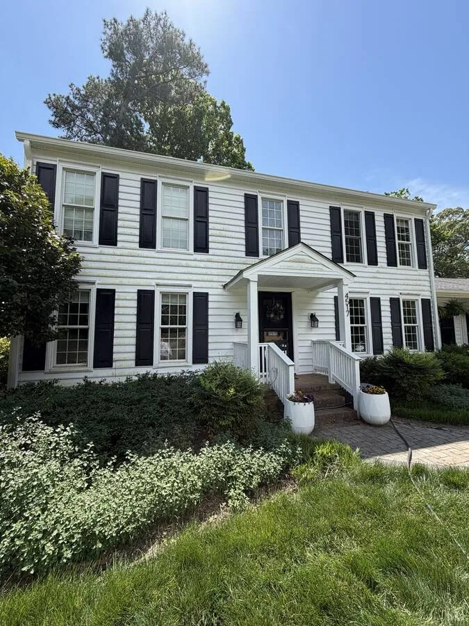 Before — Exterior clean — full house